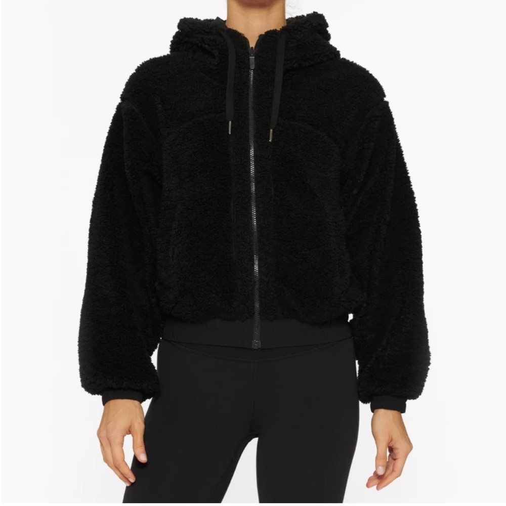 Lululemon Reversible Sherpa Jacket with Hood